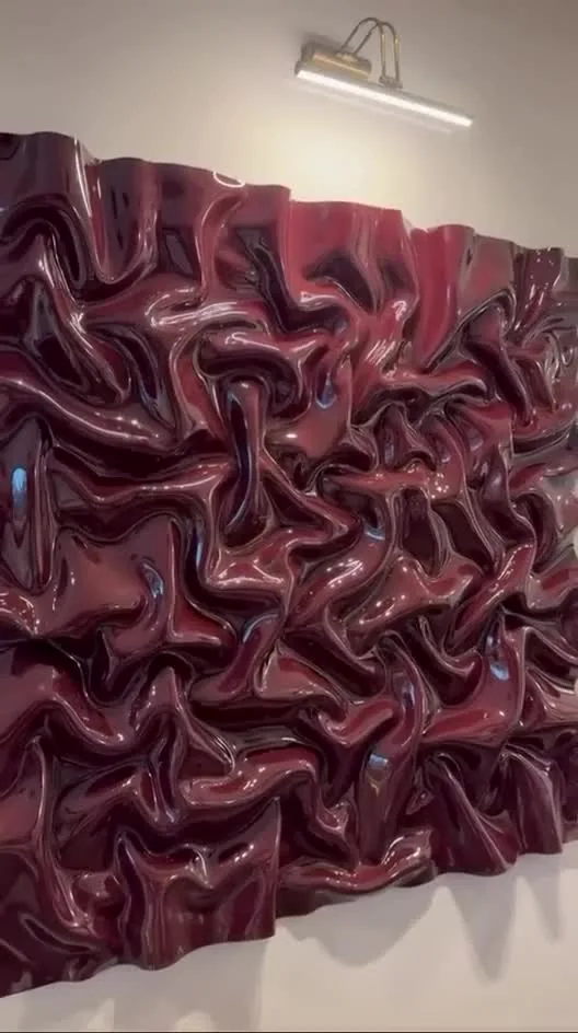 Nova IV 08 Bordo Dokulu Duvar Tablosu videosu